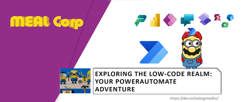 Cover image for Exploring the Low-Code Realm: Your PowerAutomate Adventure