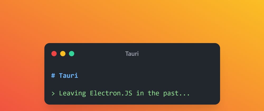 Cover image for Leaving electron.js to the past.