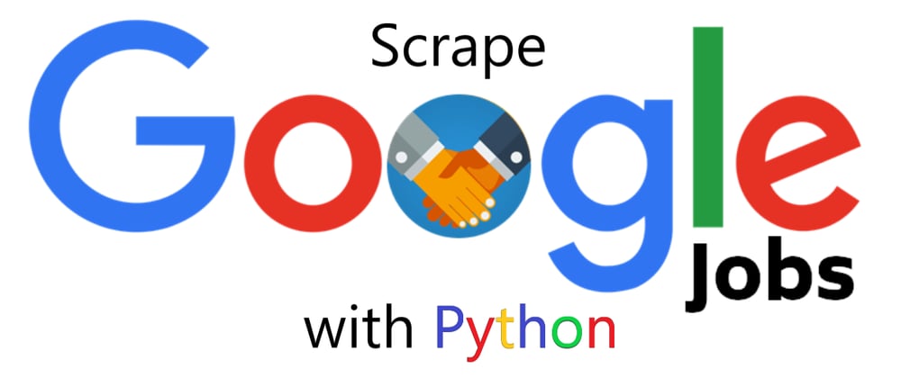 Cover image for Scrape Google Jobs organic results with Python