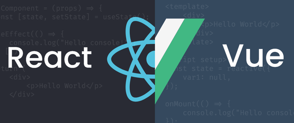 Cover image for React VS Vue | How about some style ✨?