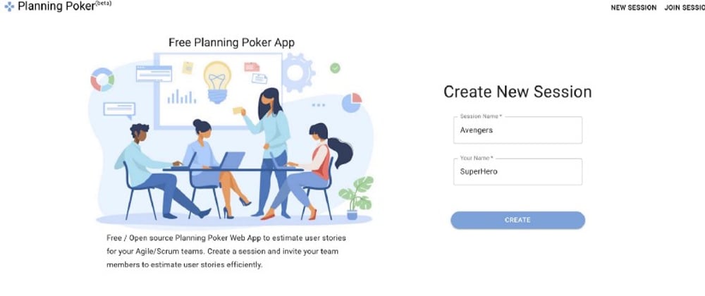 Cover image for Free Planning Poker React App