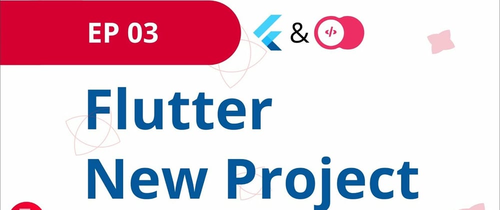 Cover image for New Flutter Project and UI design