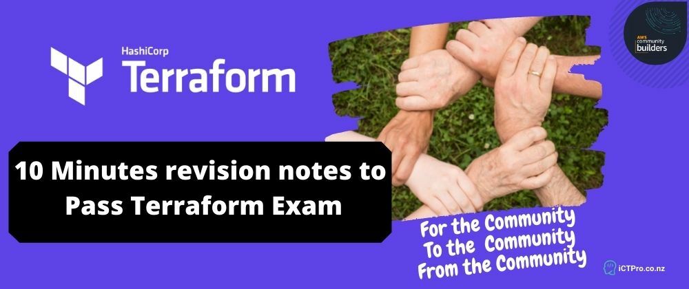 Cover image for 10 Minutes revision note to Pass Terraform Exam