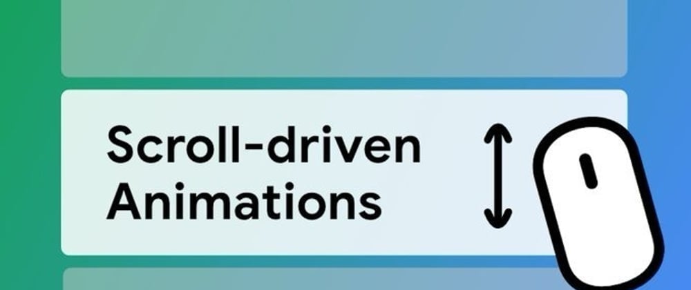Cover image for Scroll Driven Animations - we don't need any JS
