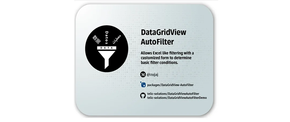 Cover image for DataGridView AutoFilter