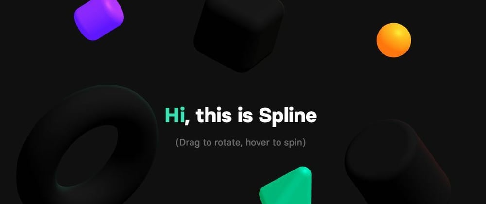 Cover image for Spline - A design tool for 3d Web Experience