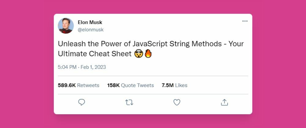 Cover image for Unleash the Power of JavaScript String Methods - Your Ultimate Cheat Sheet 🤯🔥