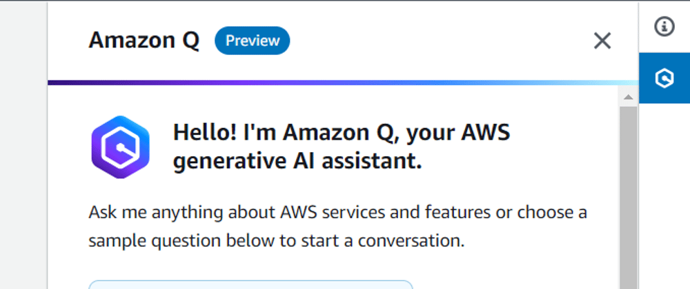 Cover image for Amazon Q launched today at #AWSreInvent2023