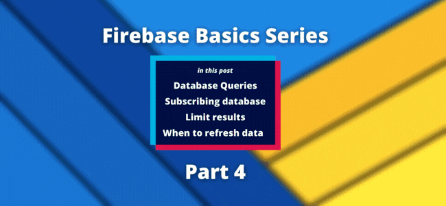 Cover image for Making a Blog Website -Part 4 - Firebase Basics Series