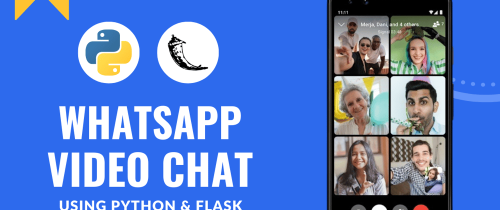 Cover image for Building a Video Calling App using Python & Flask