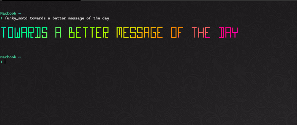 Cover image for Towards a better message of the day