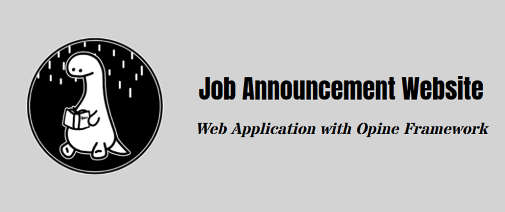 Cover image for Job Announcement Website: Boilerplate Code