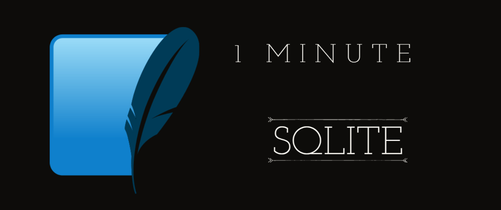 Cover image for In One Minute : SQLite