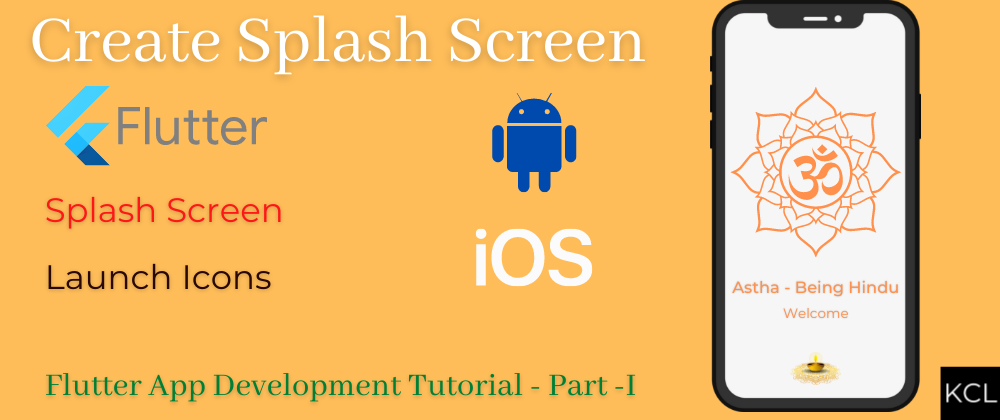 Cover image for Create Splash Screen And Launch Icon In Flutter