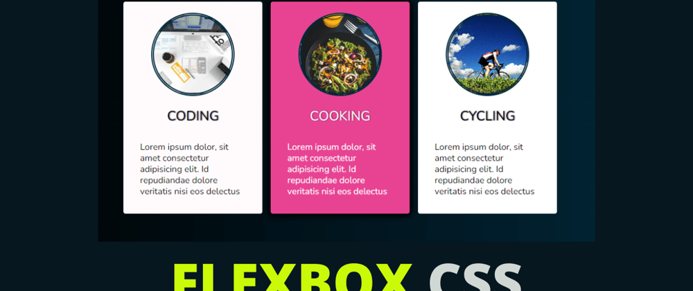 Cover image for Create Beautiful Cards with Flexbox CSS  |  Flexbox Example 1