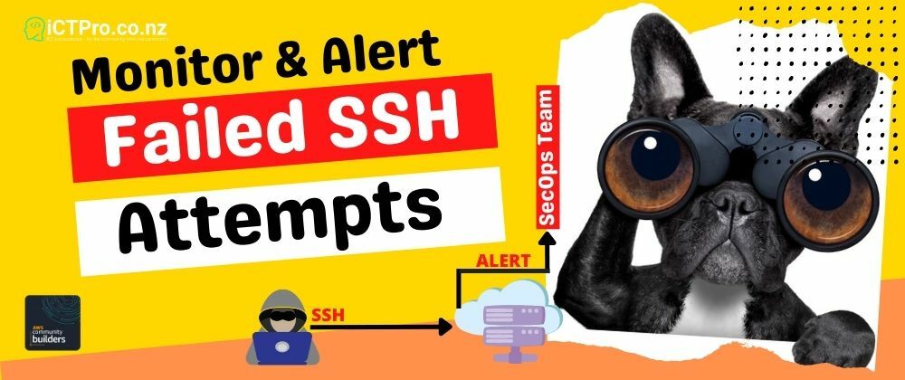 Cover image for 👮How to Monitor unauthorized SSH attempts on your server & get email Alert