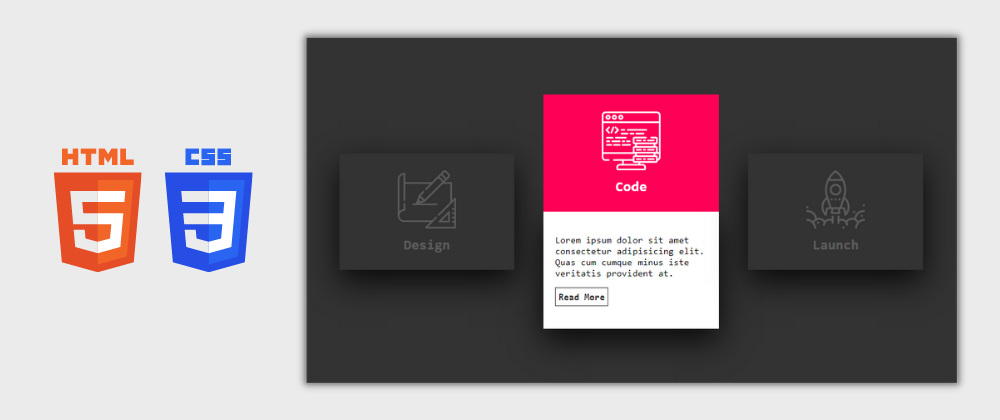 Cover image for Day 29/30 : Awesome CSS Card Hover Effects Using HTML and CSS