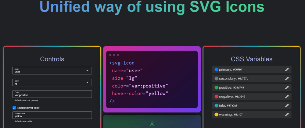 Cover image for Part 1:Unified SVG icons with Vite, Vue 3, Quasar and Pinia