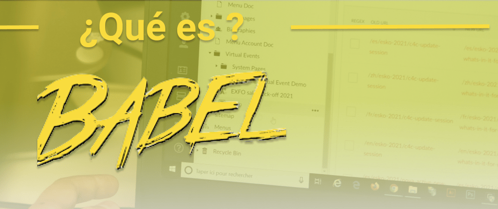 Cover image for ¿Qué es Babel?