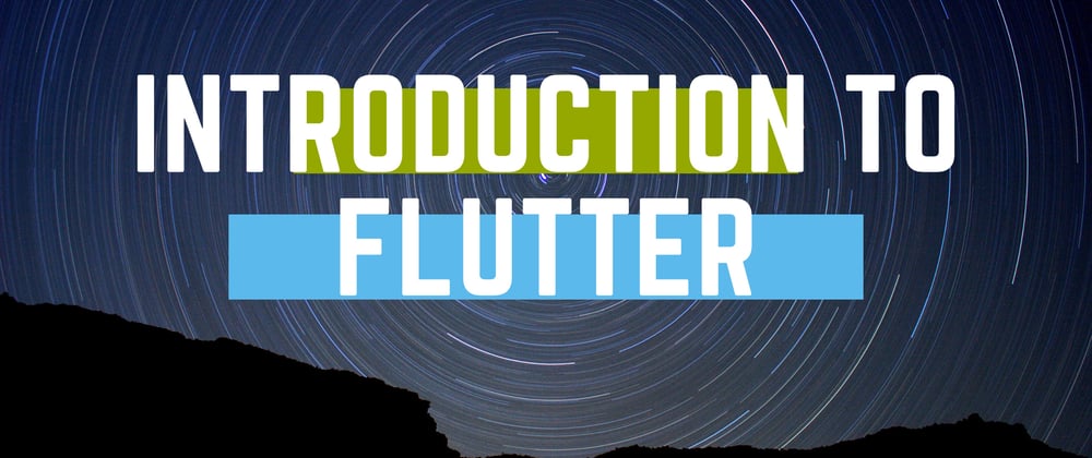 Cover image for Flutter - Part 1(Complete Beginners Guide)