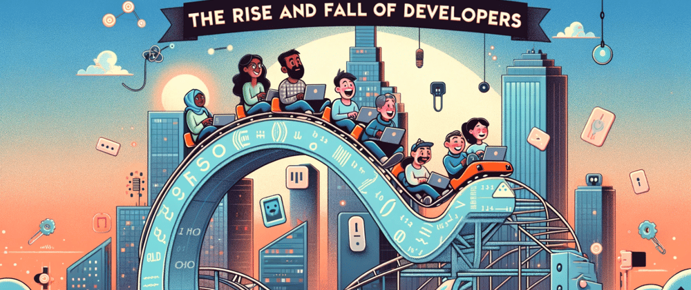 Cover image for The Rise and Fall of Developer Work in 2023
