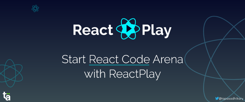 Cover image for Introducing ReactPlay - Learn, Create, Share ReactJS projects
