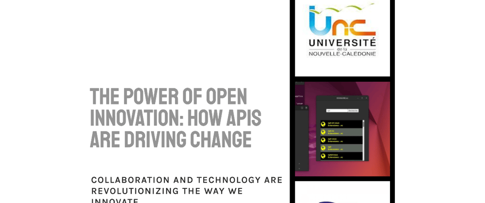 Cover image for 🙌 API marketplace & Open Innovation w/ UNC students 🎓