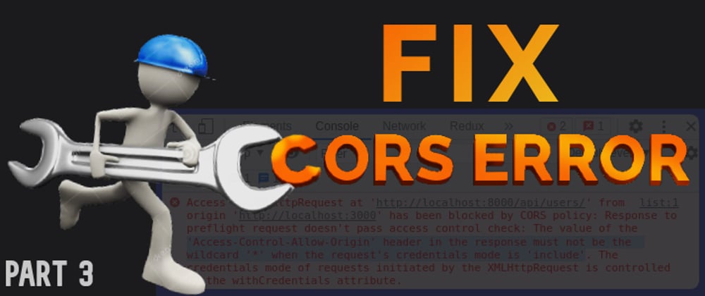 Cover image for Keep cors error under control⚒️