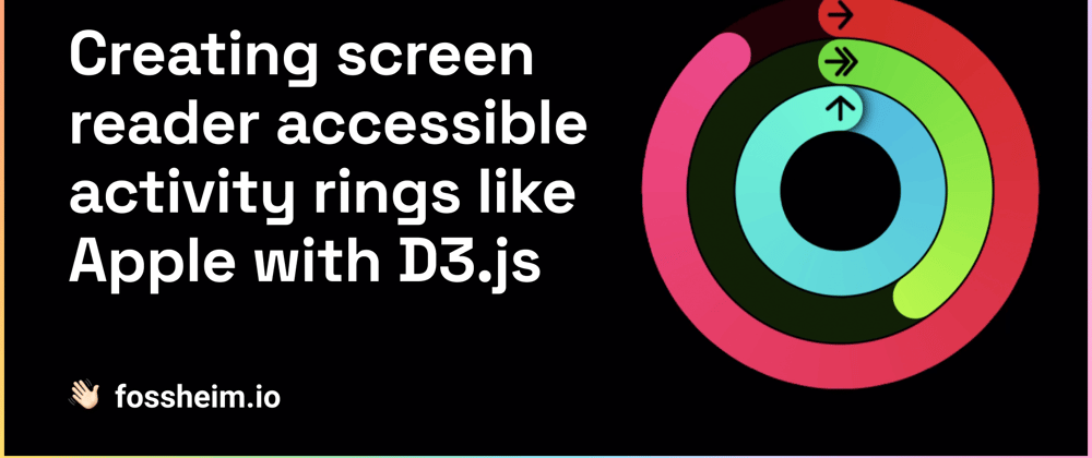 Cover image for How to create a screen reader accessible graph like Apple's with D3.js