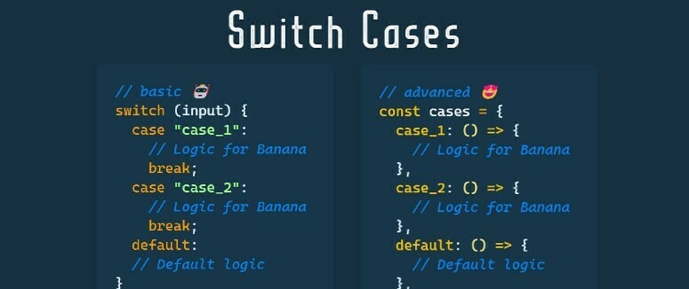 Cover image for Switch Case in different ways