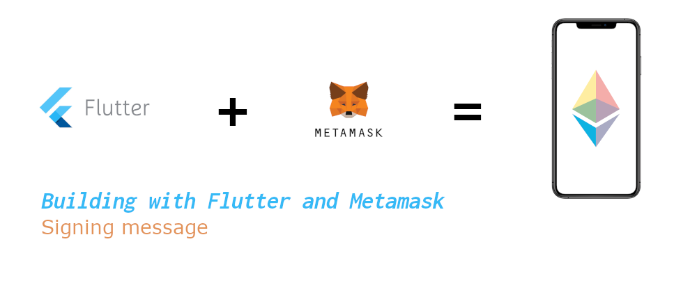 Cover image for Signing message using Metamask in Flutter