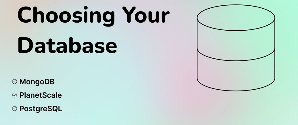 Cover image for Choosing your Database