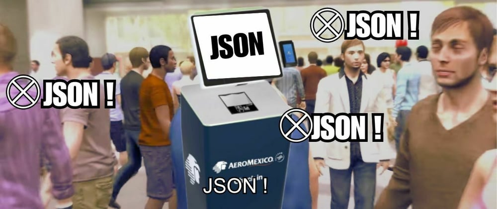 Cover image for JSON! at the Airport