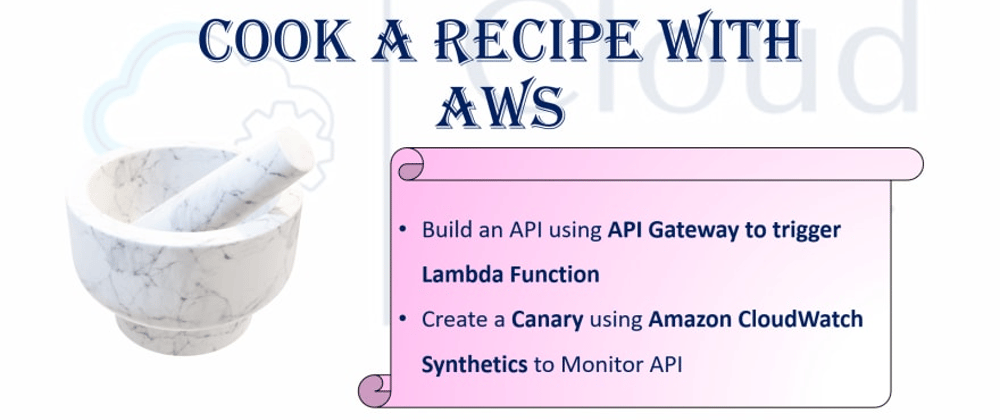 Cover image for Cook a recipe with AWS: A simple API using API-Gateway