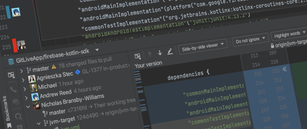 Cover image for See How Others' Changes Compare To Your Own In IntelliJ