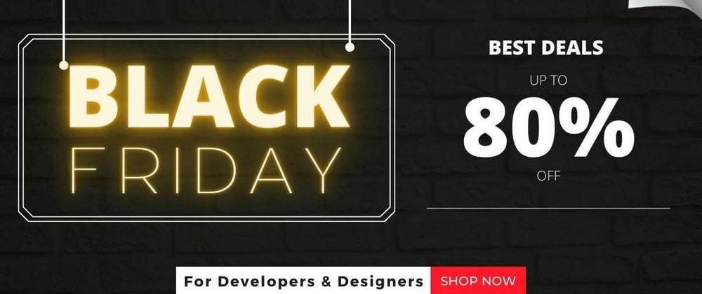 Cover image for 10 Best Black Friday Deals For Developers and Designers in 2023