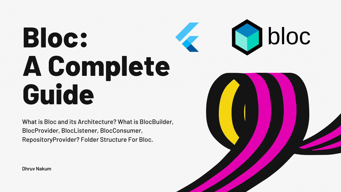 Cover image for Flutter Bloc : A Complete Guide