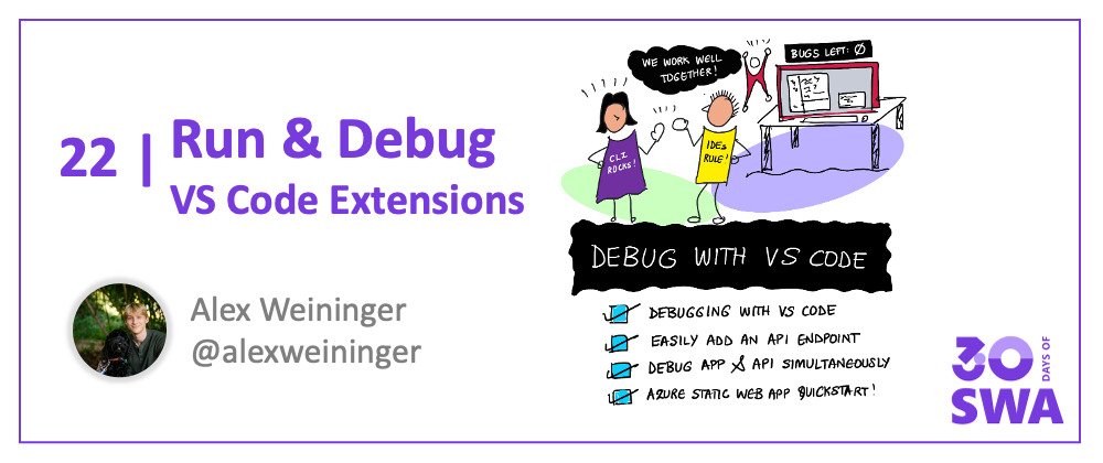 Cover image for #21: Run & Debug With VS Code