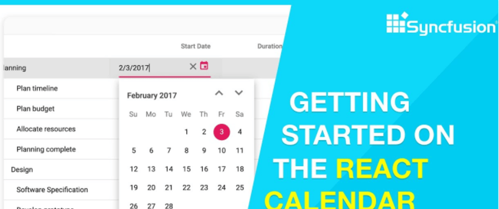 Cover image for Create a React Calendar in 5 Minutes