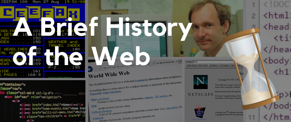 Cover image for A "Brief" History of the Web