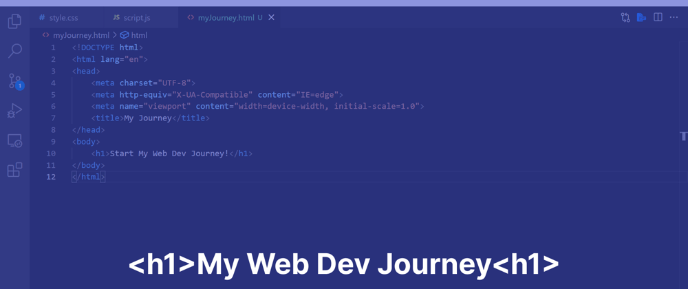 Cover image for My Web Dev Journey