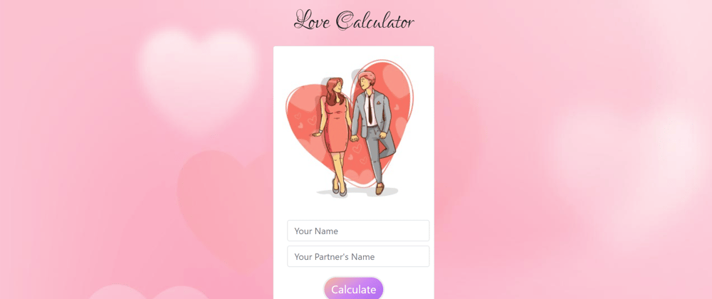 Cover image for Love Calculator in Django