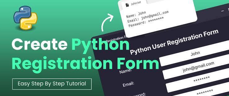 Develop a User Data Storage Registration Form Using Python. - DEV Community