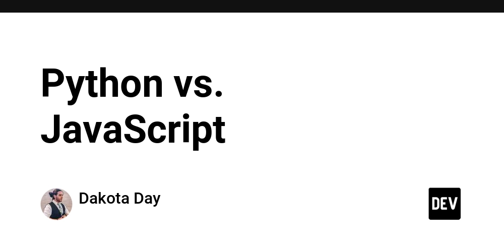 Python vs. JavaScript - DEV Community