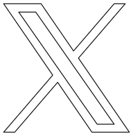 X (Twitter) badge