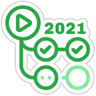 2021 GitHub Actions Hackathon Participant badge