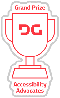 Deepgram x DEV Hackathon Grand Prize Winner (Accessibility Advocates) badge