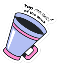 Top Comment of the Week badge