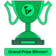 Linode + DEV Hackathon Grand Prize badge
