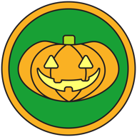 Halloween Hacker badge